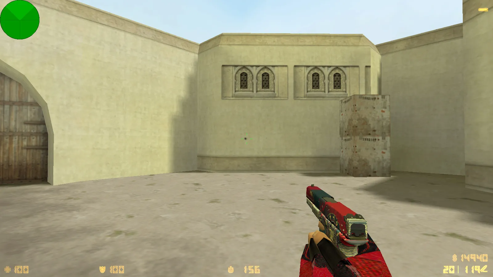 Скриншот  CS 1.6 от scale: блогерская сборка с 9 обновлениями, скины оружия, красно-синие модели и оптимизированный конфиг