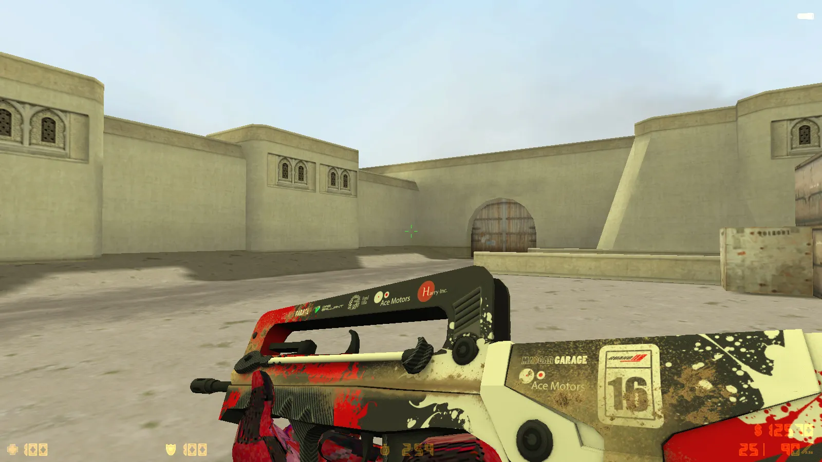 Скриншот  CS 1.6 от scale: блогерская сборка с 9 обновлениями, скины оружия, красно-синие модели и оптимизированный конфиг