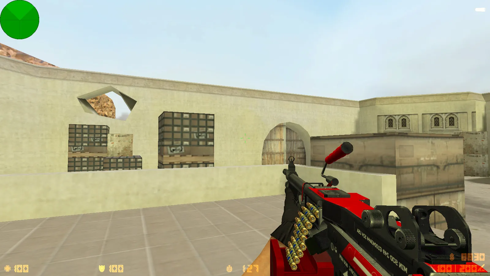 Скриншот  CS 1.6 от scale: блогерская сборка с 9 обновлениями, скины оружия, красно-синие модели и оптимизированный конфиг