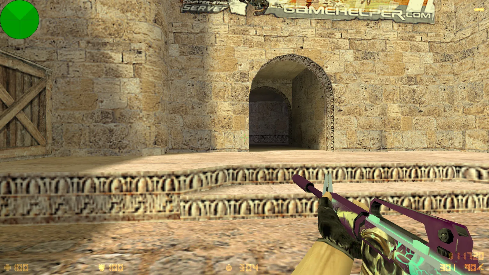 Скриншот CS 1.6 от Serega Show: блогерская сборка с 7 дополнениями, скинами оружия, темой меню и оптимизированным конфигом