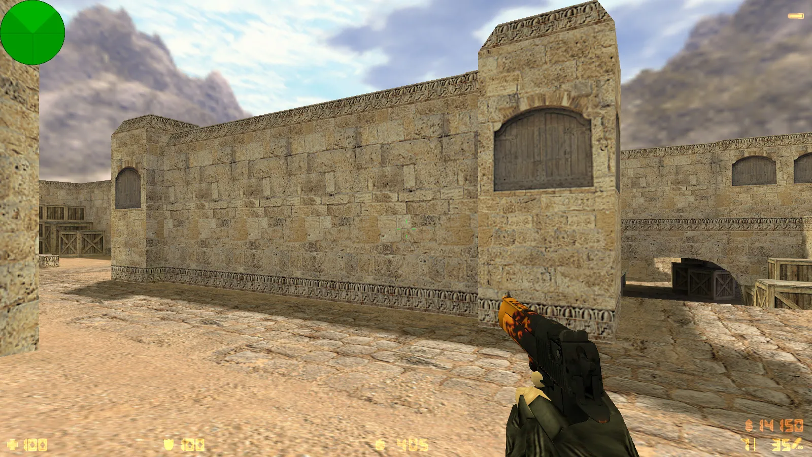 Скриншот  CS 1.6 от Serega Show: блогерская сборка с 7 дополнениями, скинами оружия, темой меню и оптимизированным конфигом