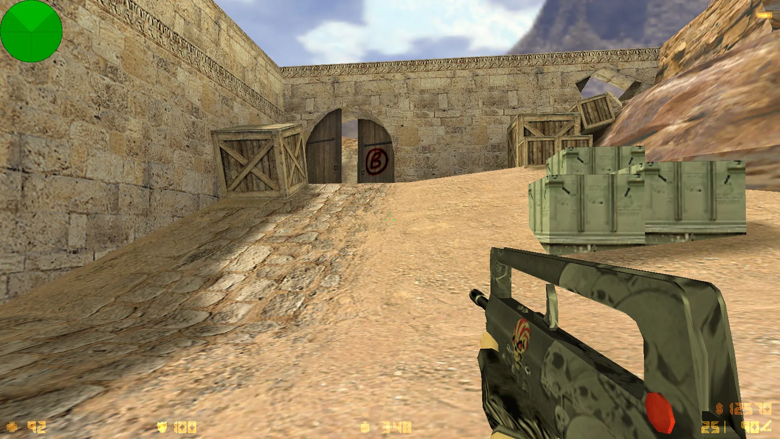 Скриншот  CS 1.6 от Serega Show: блогерская сборка с 7 дополнениями, скинами оружия, темой меню и оптимизированным конфигом