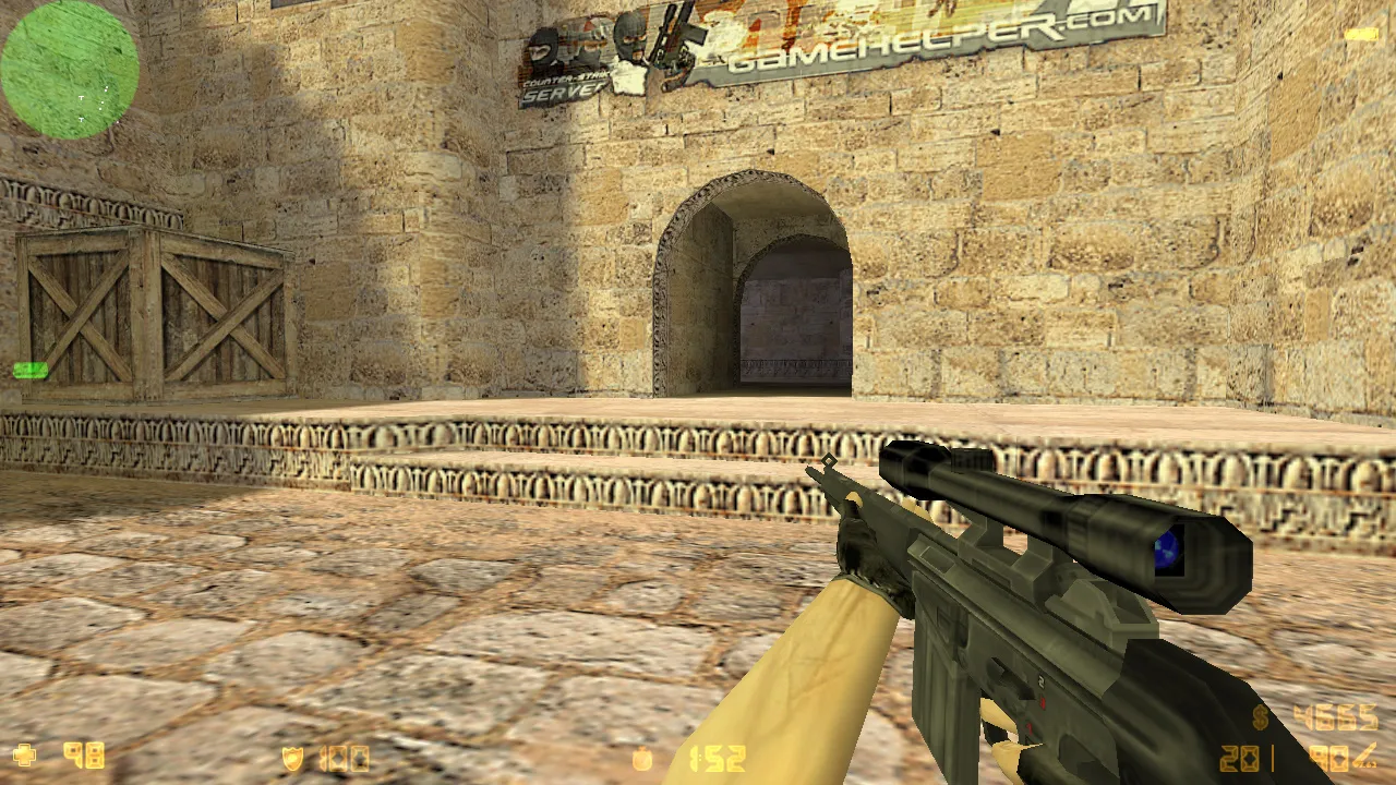 Скриншот  CS 1.6 для локалки: стабильный LAN-билд, чистый config.cfg, низкий лаг и сборка под Windows