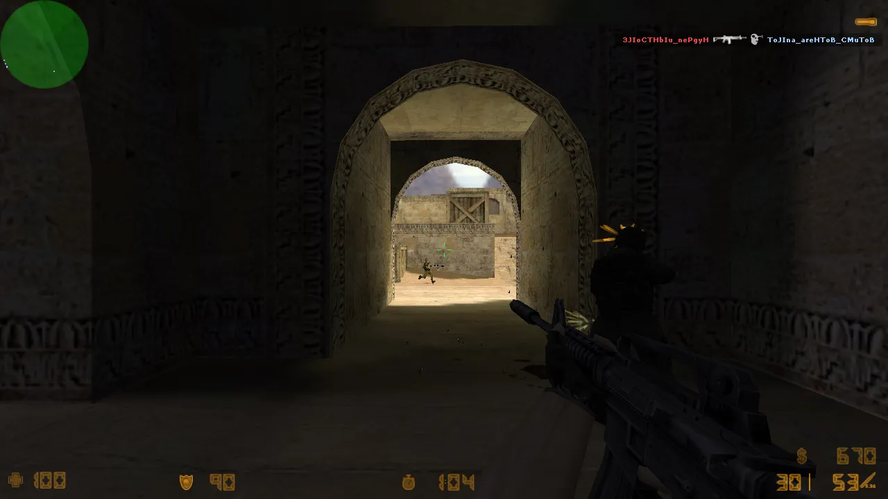 Скриншот  CS 1.6 без лагов: чистая сборка, стабильные рейты 100k, ex_interp 0.01 и прирост FPS на слабых ПК