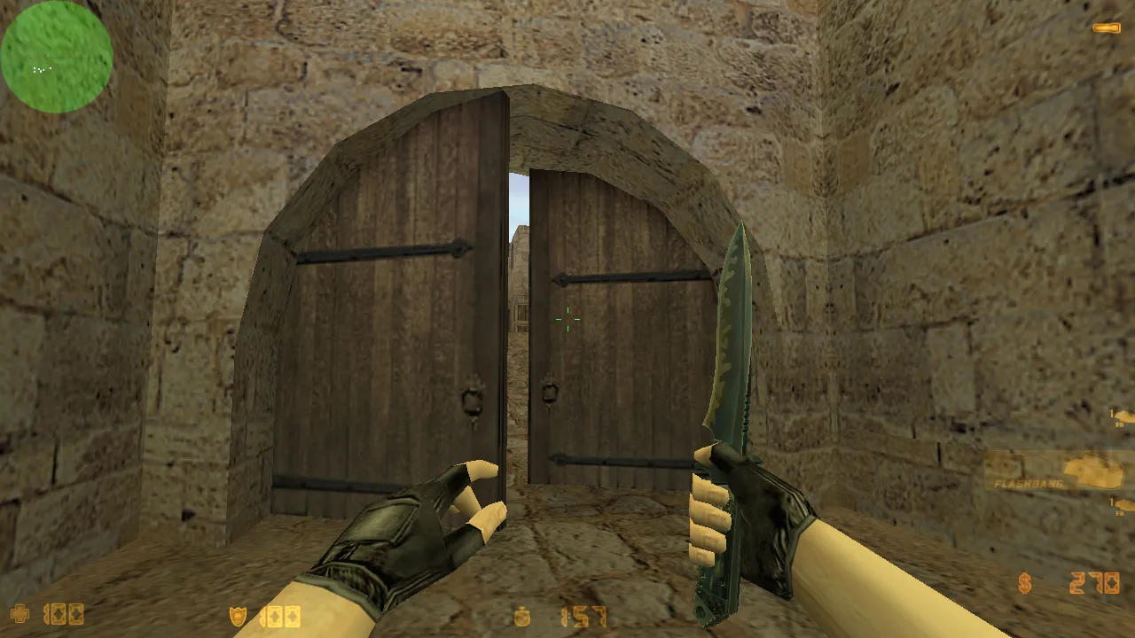 Скриншот CS 1.6 без вирусов: оригинальная чистая сборка, версия билда 4554/8610, чистый config.cfg, Steam/Non-Steam