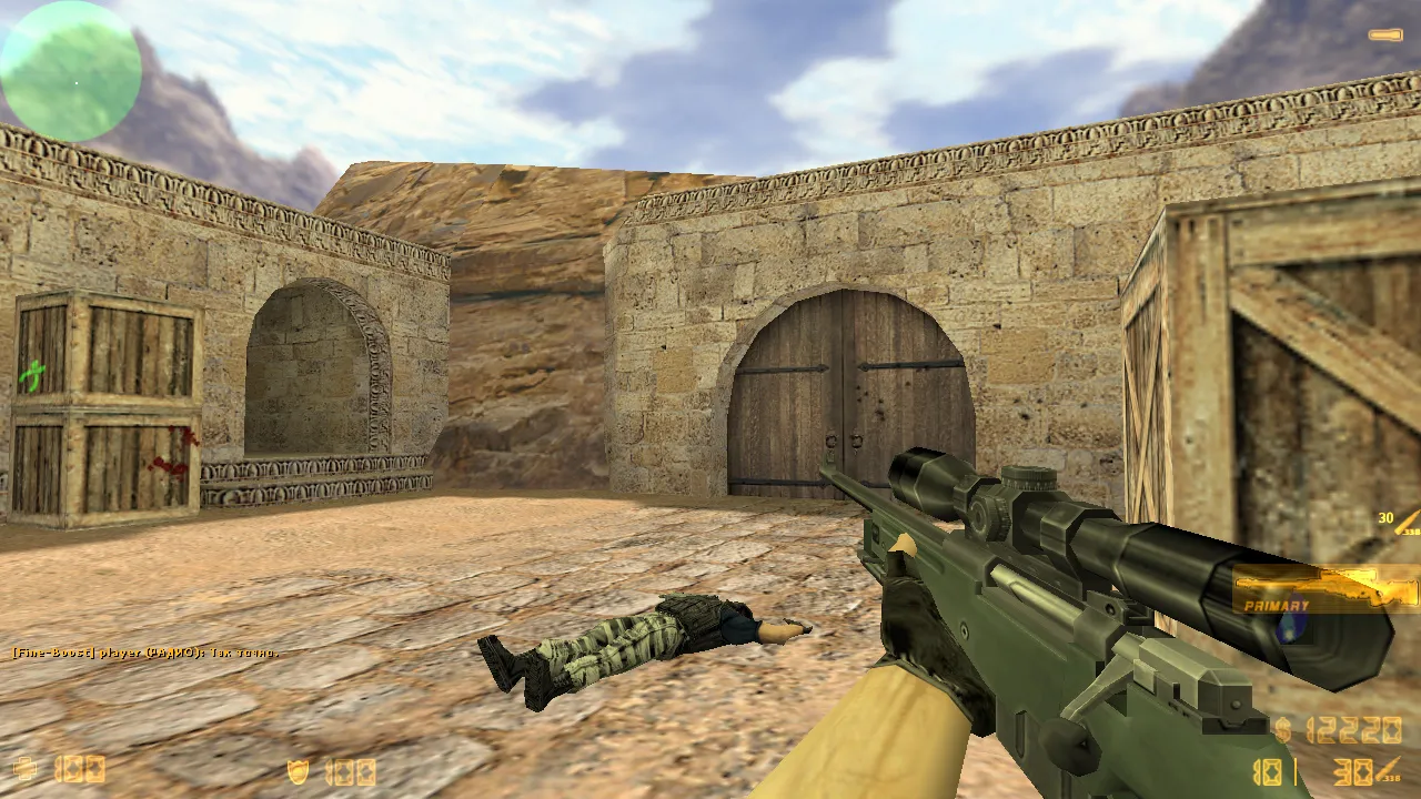 Скриншот  CS 1.6 Steam Version — оригинальная чистая сборка без правок: 4554/8610, Steam/Non-Steam, online 250+ серверов