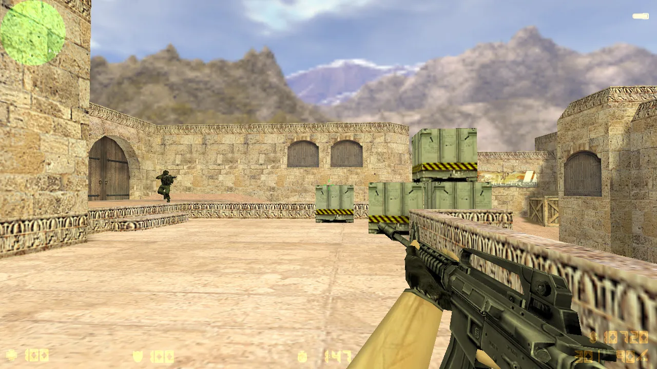 Скриншот CS 1.6 на Windows 8: сборка с чистым config.cfg, рейты 100k, ex_interp 0.01 и стабильным запуском