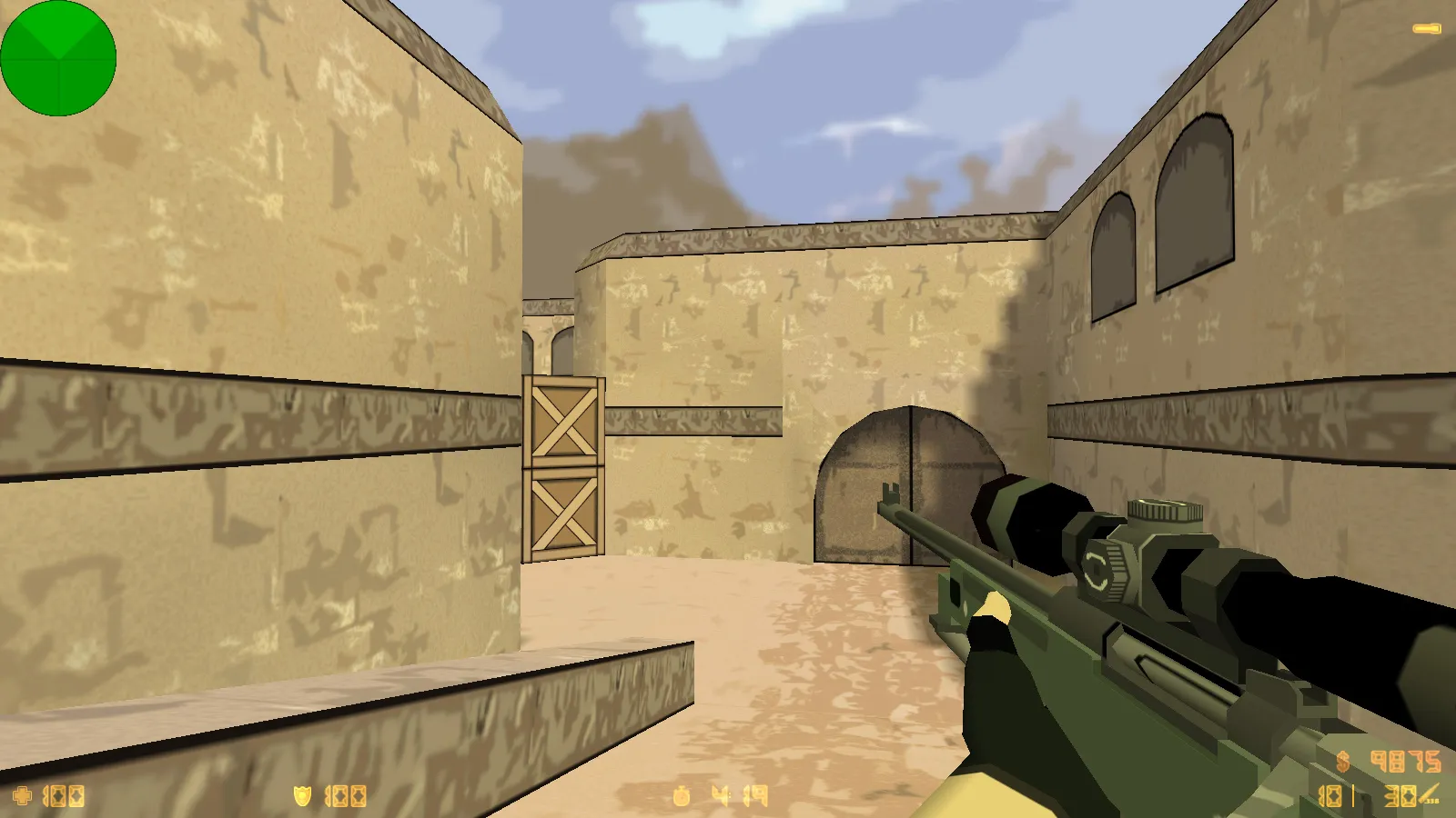 Скриншот  CS 1.6 Sharks VS Lizards: 8 новинок, 27 рисованных скинов, акулы против ящеров, Dust2 фон и оптимизированный конфиг