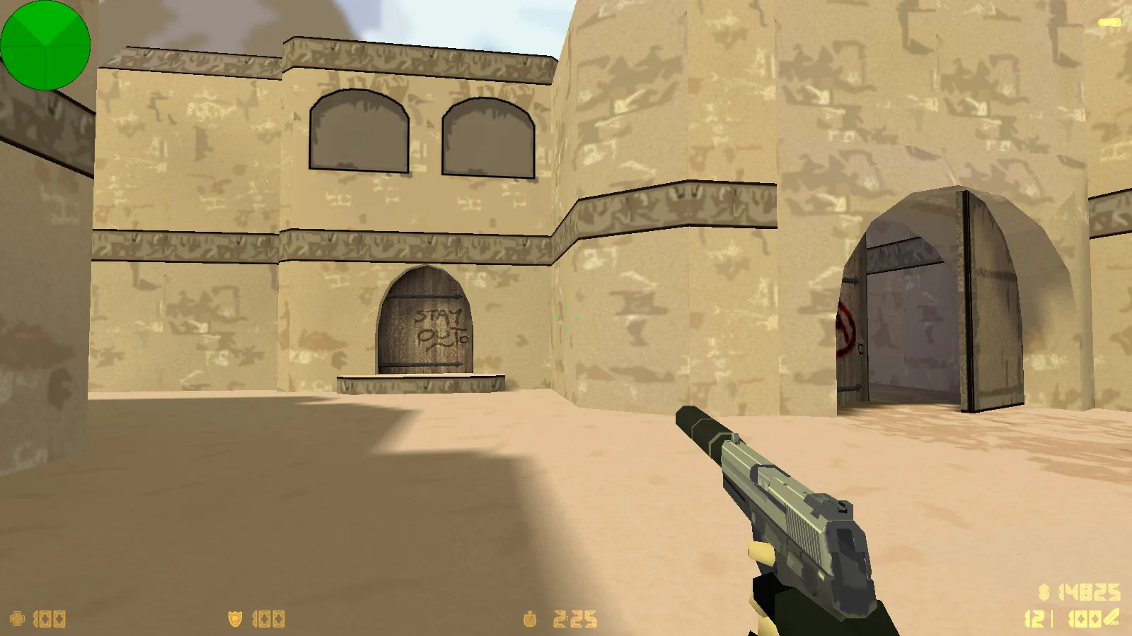 Скриншот  CS 1.6 Sharks VS Lizards: 8 новинок, 27 рисованных скинов, акулы против ящеров, Dust2 фон и оптимизированный конфиг