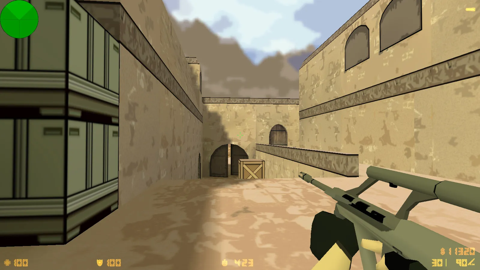 Скриншот  CS 1.6 Sharks VS Lizards: 8 новинок, 27 рисованных скинов, акулы против ящеров, Dust2 фон и оптимизированный конфиг