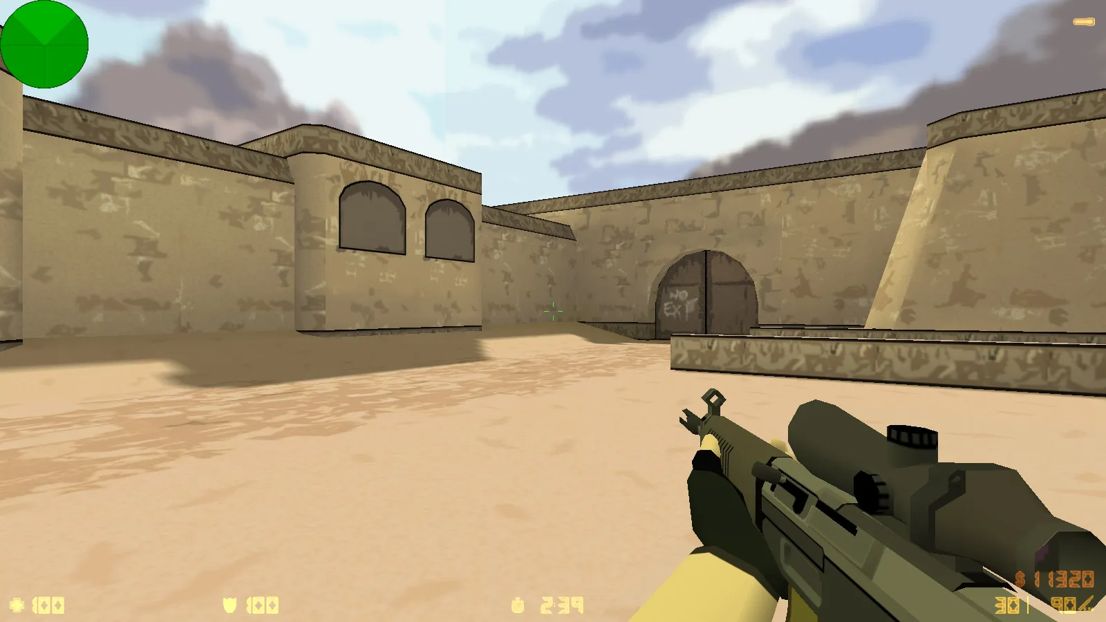 Скриншот  CS 1.6 Sharks VS Lizards: 8 новинок, 27 рисованных скинов, акулы против ящеров, Dust2 фон и оптимизированный конфиг