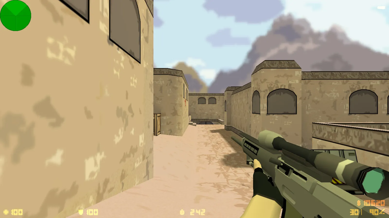 Скриншот  CS 1.6 Sharks VS Lizards: 8 новинок, 27 рисованных скинов, акулы против ящеров, Dust2 фон и оптимизированный конфиг