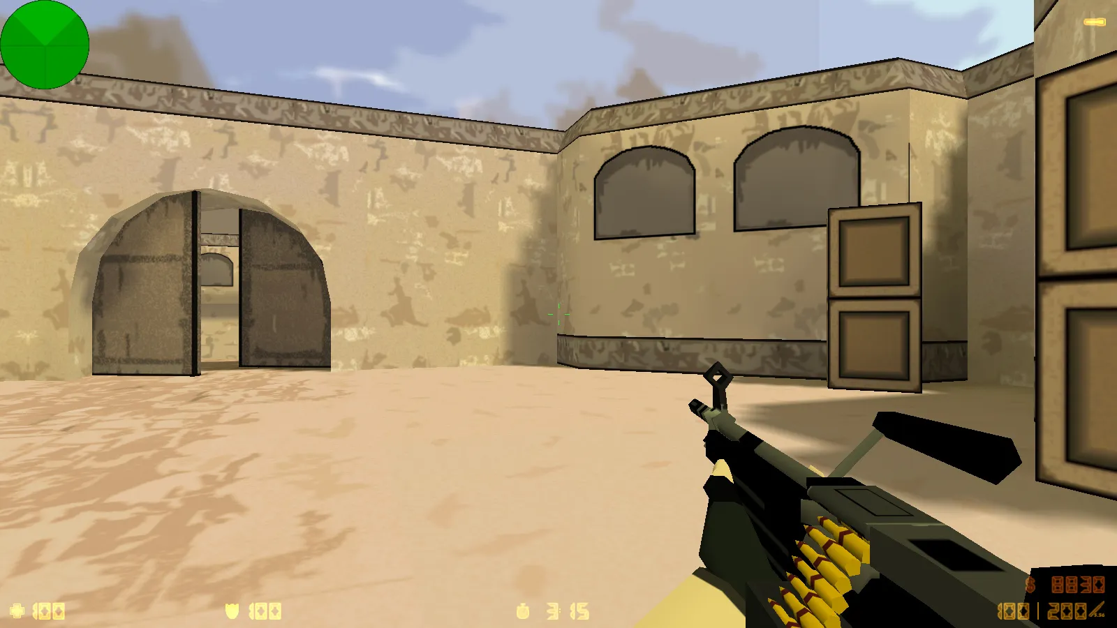 Скриншот  CS 1.6 Sharks VS Lizards: 8 новинок, 27 рисованных скинов, акулы против ящеров, Dust2 фон и оптимизированный конфиг