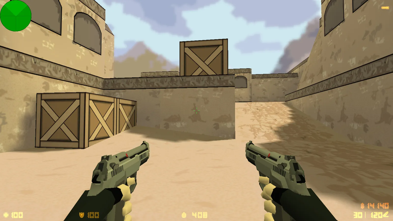 Скриншот  CS 1.6 Sharks VS Lizards: 8 новинок, 27 рисованных скинов, акулы против ящеров, Dust2 фон и оптимизированный конфиг