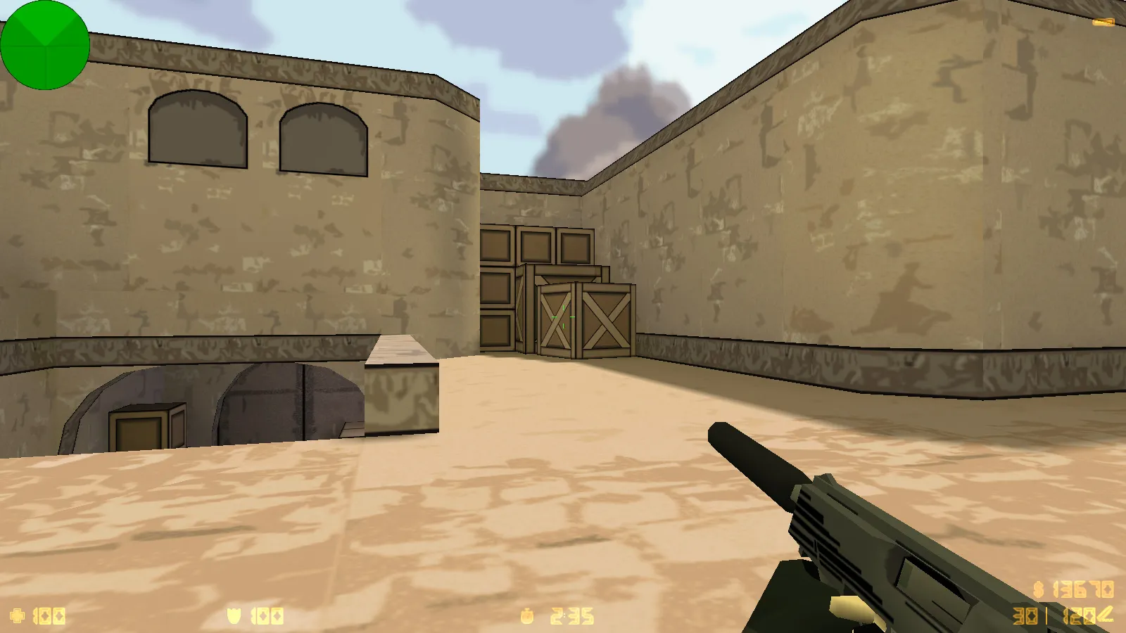 Скриншот  CS 1.6 Sharks VS Lizards: 8 новинок, 27 рисованных скинов, акулы против ящеров, Dust2 фон и оптимизированный конфиг