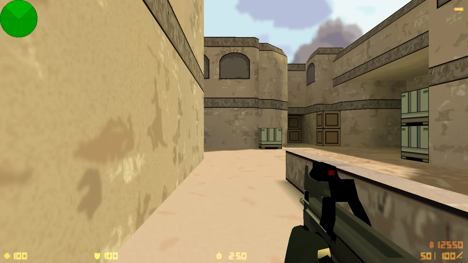 Скриншот  CS 1.6 Sharks VS Lizards: 8 новинок, 27 рисованных скинов, акулы против ящеров, Dust2 фон и оптимизированный конфиг