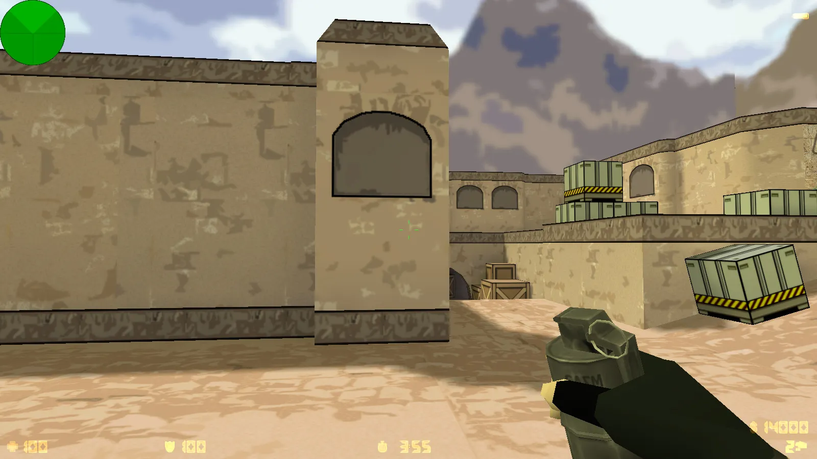 Скриншот  CS 1.6 Sharks VS Lizards: 8 новинок, 27 рисованных скинов, акулы против ящеров, Dust2 фон и оптимизированный конфиг