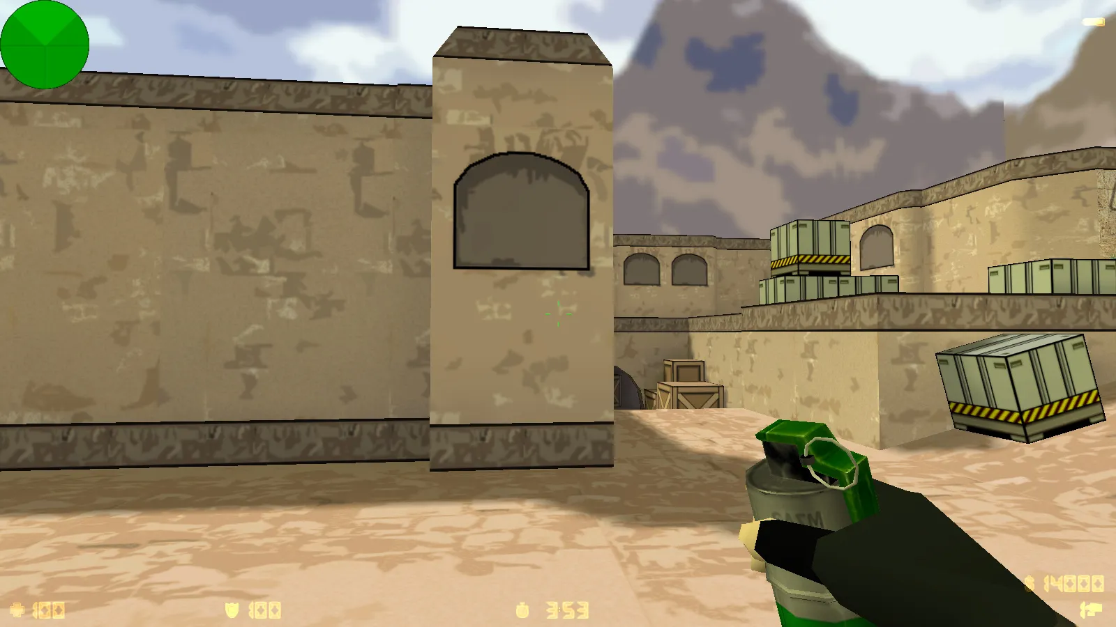 Скриншот  CS 1.6 Sharks VS Lizards: 8 новинок, 27 рисованных скинов, акулы против ящеров, Dust2 фон и оптимизированный конфиг