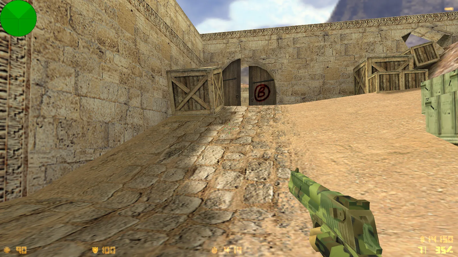 Скриншот  CS 1.6 от SHENDEL: блогерская сборка с 6 апгрейдами, темным меню, музыкой, скинами и оптимизированным конфигом