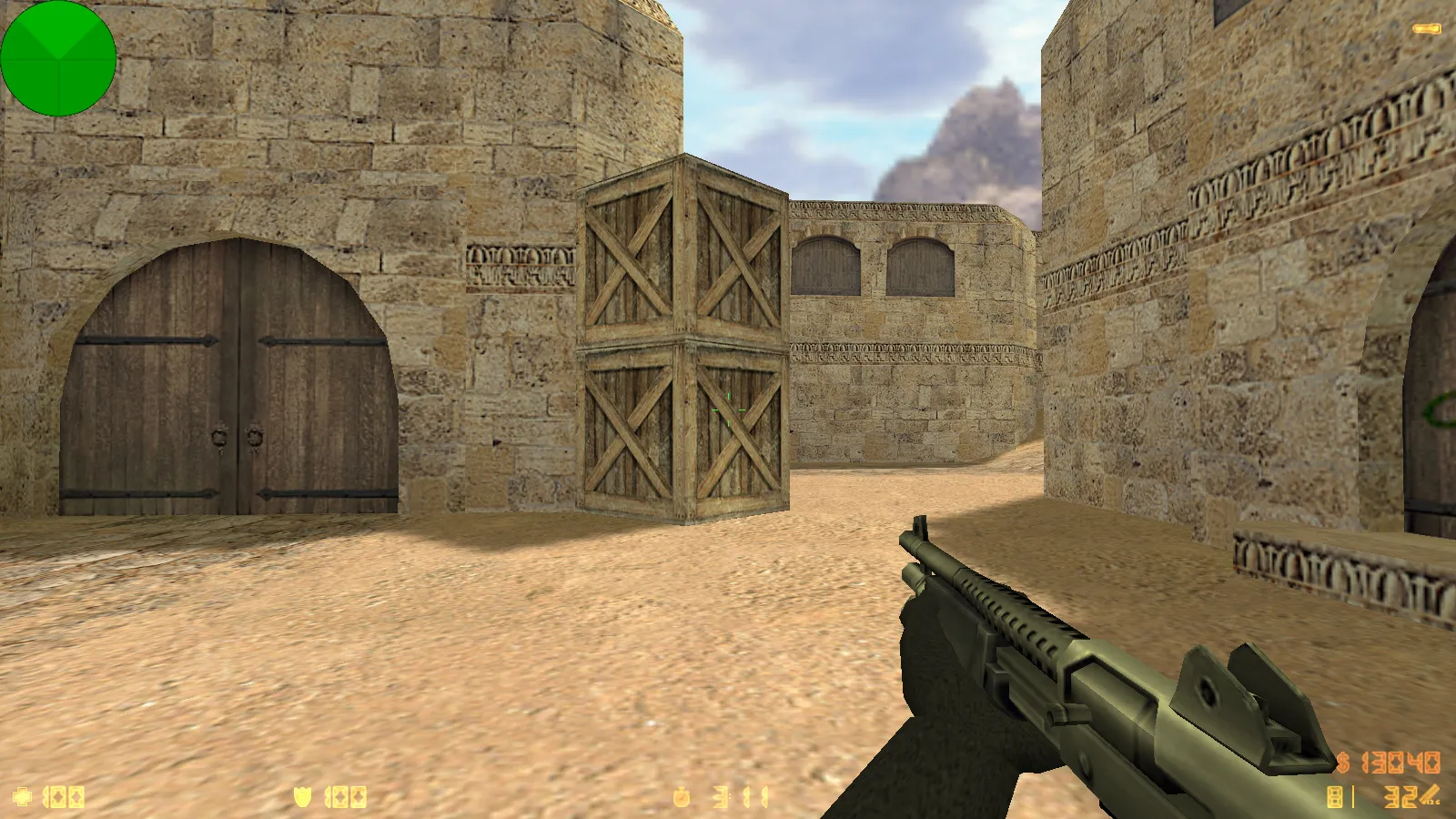 Скриншот  CS 1.6 Shox — киберспортивная сборка с обновлениями, черным меню, 28 скинами оружия и оптимизированным конфигом