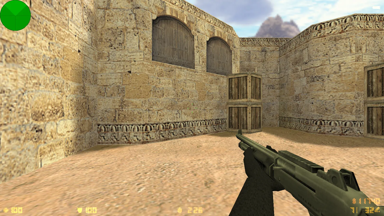 Скриншот  CS 1.6 Shox — киберспортивная сборка с обновлениями, черным меню, 28 скинами оружия и оптимизированным конфигом