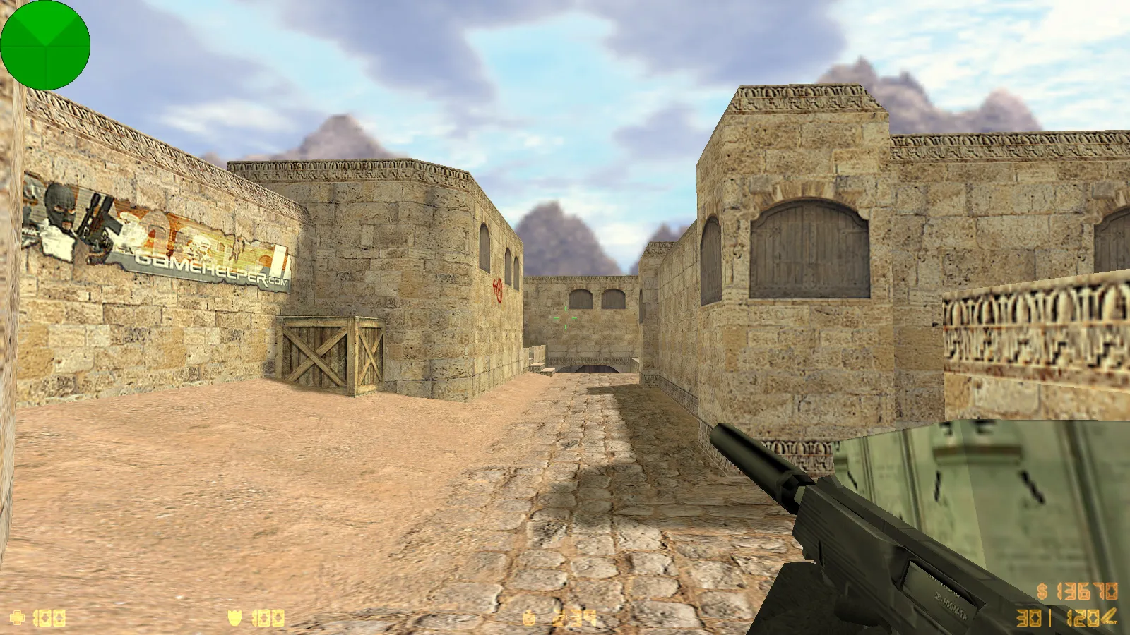 Скриншот  CS 1.6 Shox — киберспортивная сборка с обновлениями, черным меню, 28 скинами оружия и оптимизированным конфигом