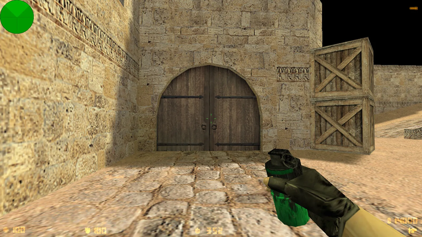 Скриншот  CS 1.6 от Shunchaki PRO: блогерская сборка с 6 аддонами, темной темой меню и скинами для FPS