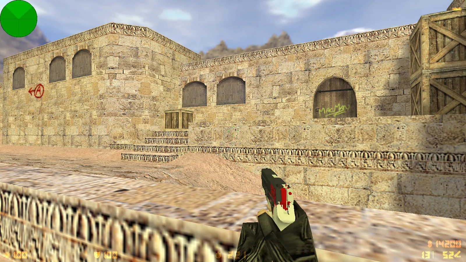 Скриншот  CS 1.6 Silent Soldiers: сборка с 7 новинками, скины, звуки и оптимизированный config.cfg