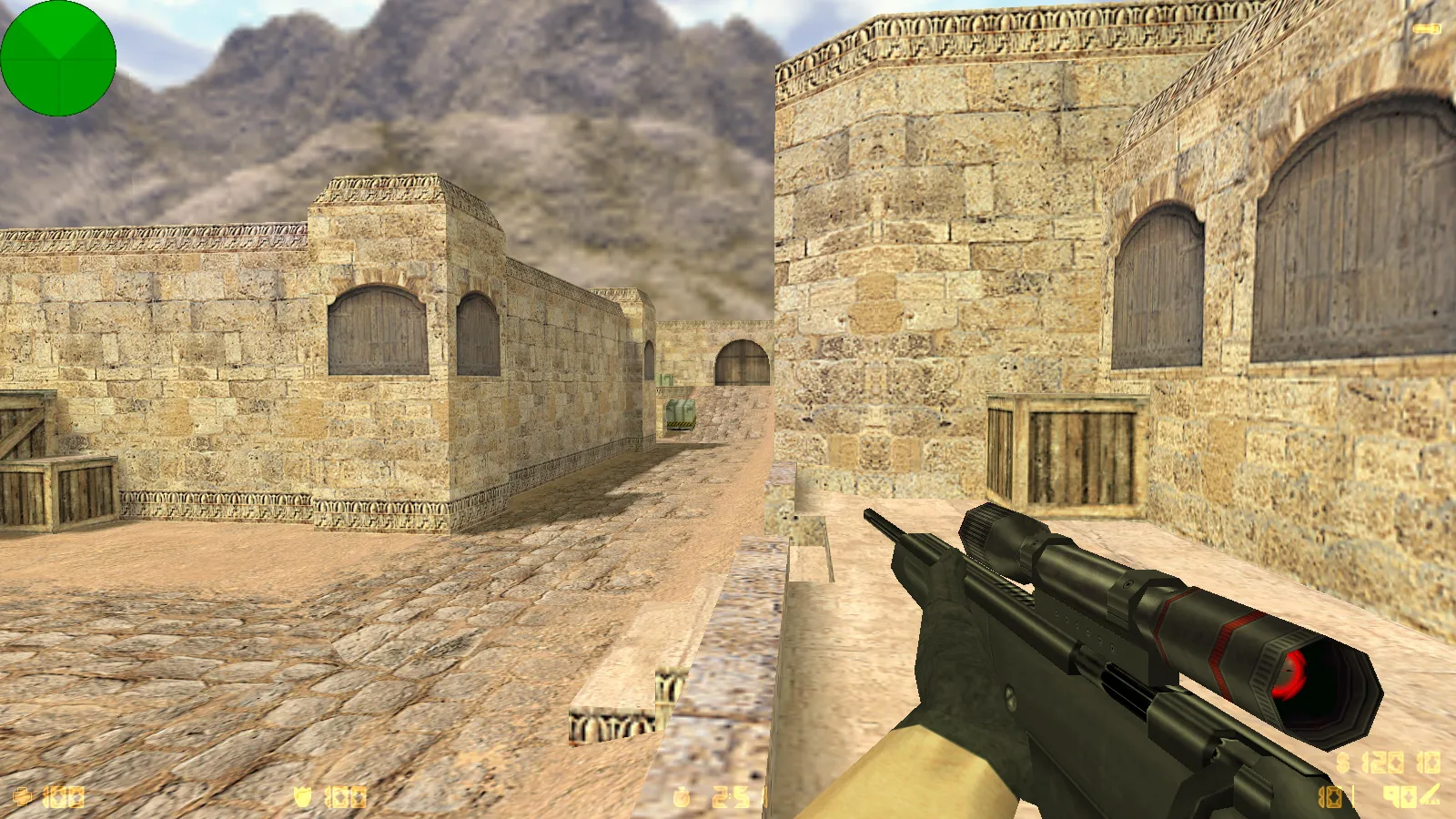 Скриншот  CS 1.6 SkyNet: скины и графика, полупрозрачное меню, оптимизированный конфиг, звуки и музыка для стабильной игры