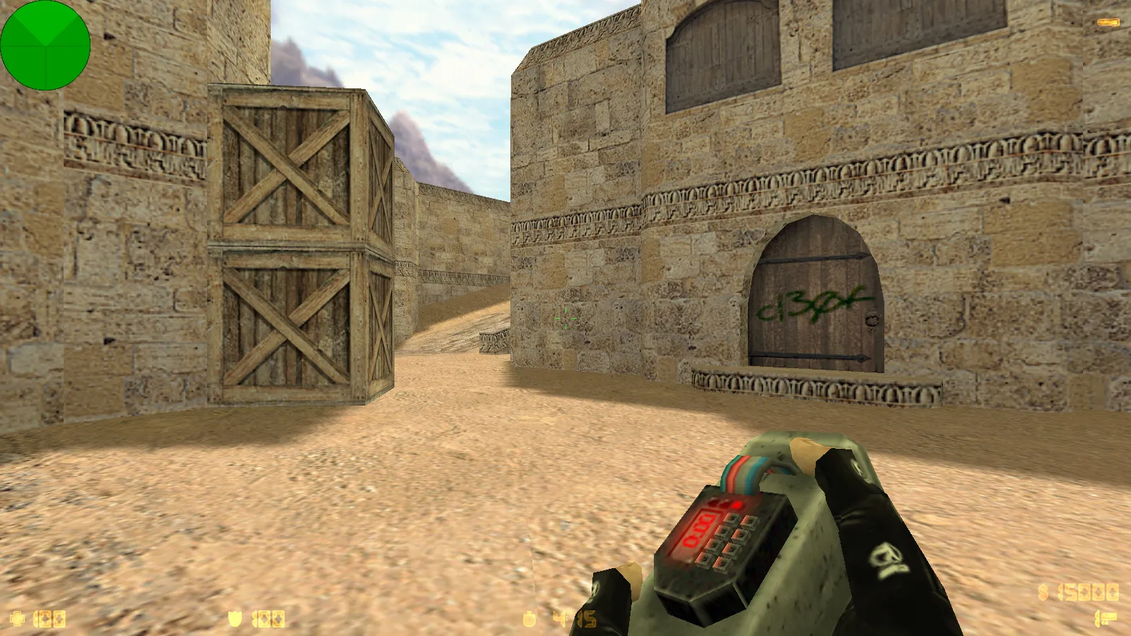 Скриншот  CS 1.6 SkyNet: скины и графика, полупрозрачное меню, оптимизированный конфиг, звуки и музыка для стабильной игры