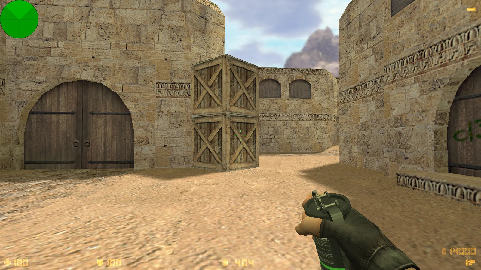 Скриншот  CS 1.6 SkyNet: скины и графика, полупрозрачное меню, оптимизированный конфиг, звуки и музыка для стабильной игры