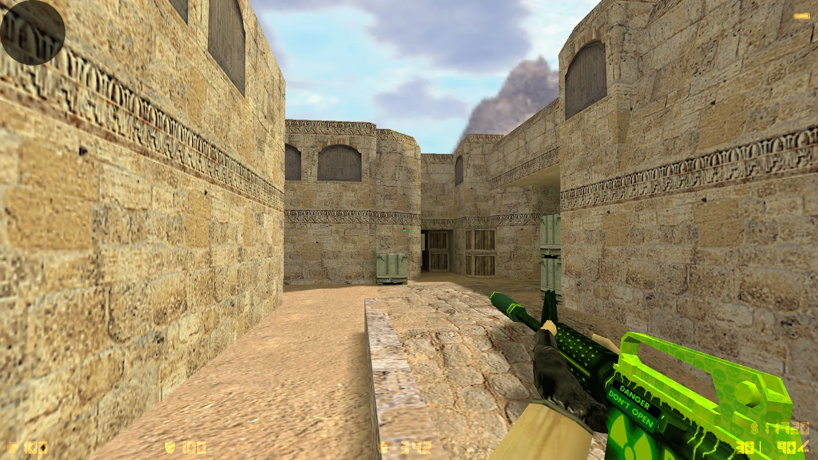 Скриншот CS 1.6 от Солнышко v2: блогерские 9 обновок, скины, меню, звуки, музыка, радар и оптимизированный config.cfg