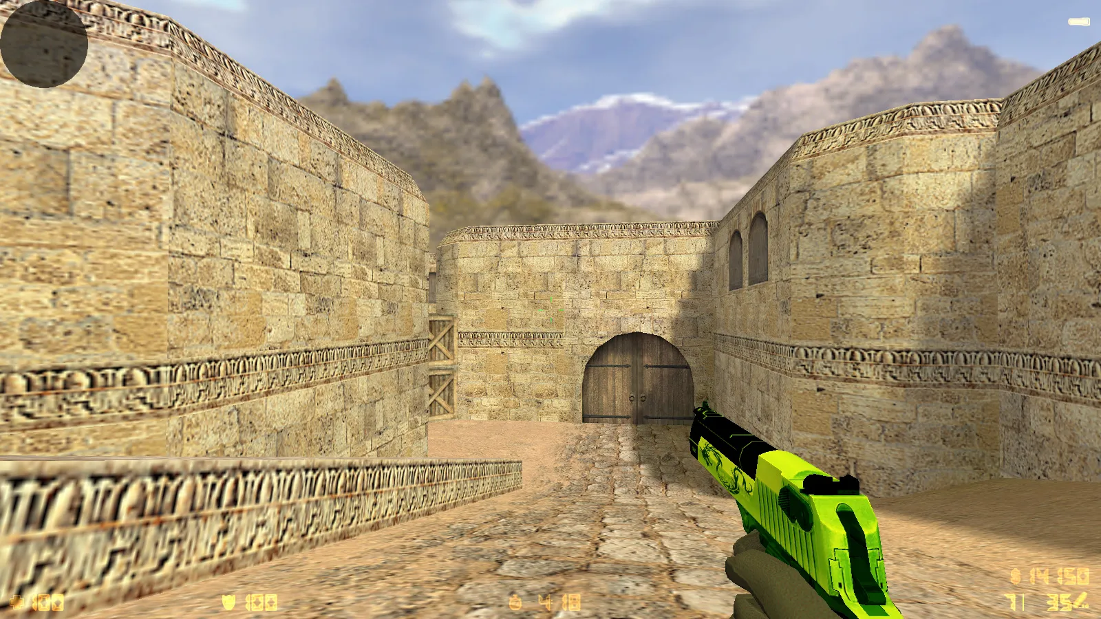 Скриншот  CS 1.6 от Солнышко v2: блогерские 9 обновок, скины, меню, звуки, музыка, радар и оптимизированный config.cfg