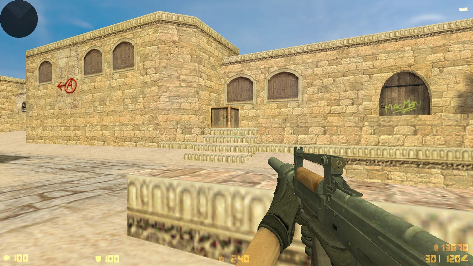 Скриншот  CS 1.6 Спецназ России: сборка с v_/p_/w_ моделями, звуками и графикой, русские ники и моды, билд 4554/8610