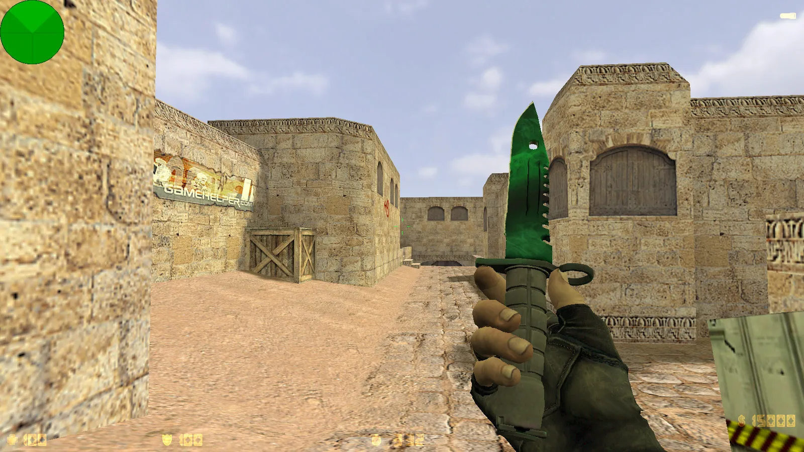 Скриншот CS 1.6 от Spray Show: блогерские файлы, 6 новинок, скины, темное меню и оптимизированный конфиг