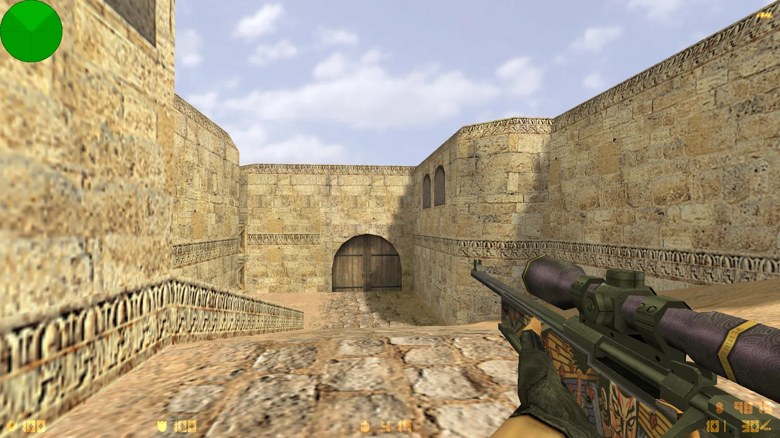 Скриншот  CS 1.6 от Spray Show: блогерские файлы, 6 новинок, скины, темное меню и оптимизированный конфиг