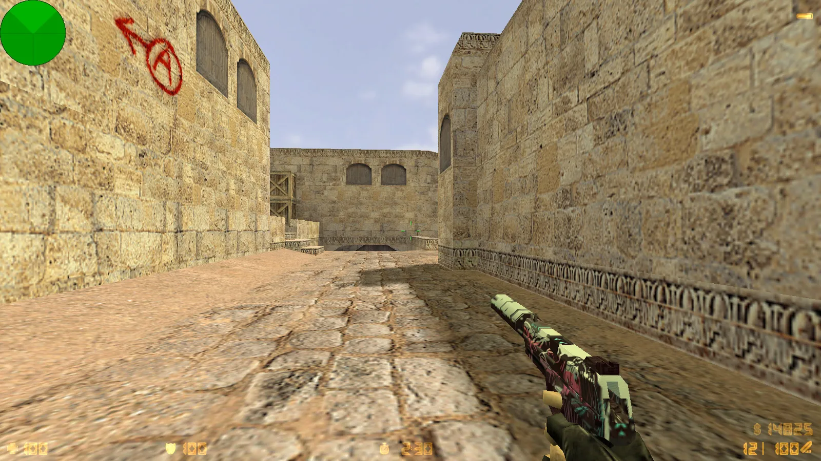 Скриншот  CS 1.6 от Spray Show: блогерские файлы, 6 новинок, скины, темное меню и оптимизированный конфиг