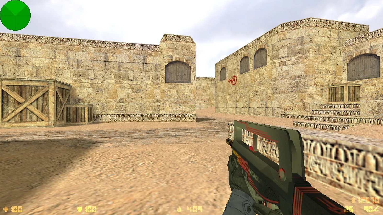 Скриншот  CS 1.6 от Spray Show: блогерские файлы, 6 новинок, скины, темное меню и оптимизированный конфиг