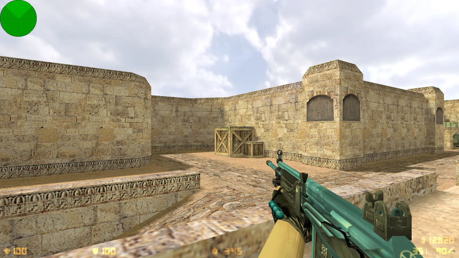 Скриншот  CS 1.6 от Spray Show: блогерские файлы, 6 новинок, скины, темное меню и оптимизированный конфиг