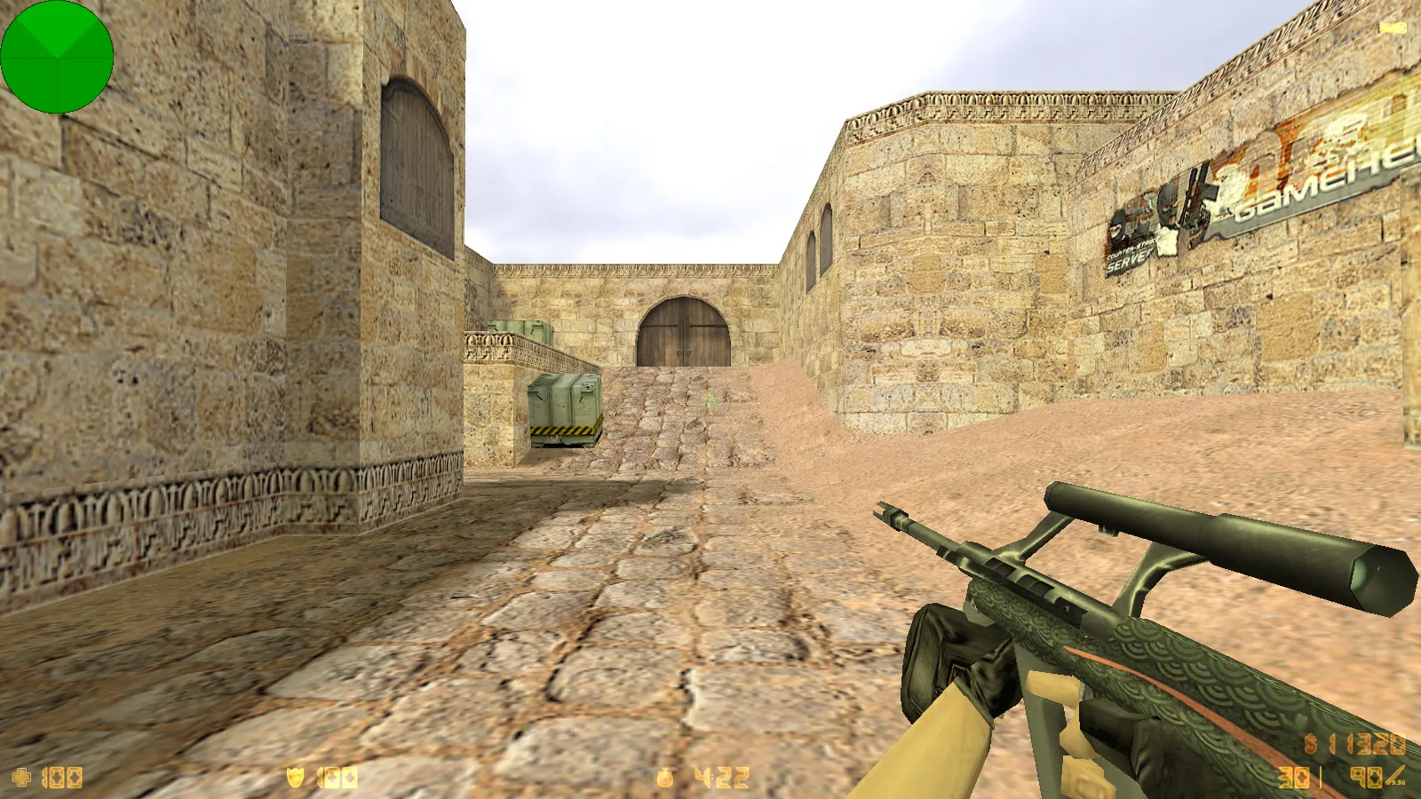 Скриншот  CS 1.6 от Spray Show: блогерские файлы, 6 новинок, скины, темное меню и оптимизированный конфиг