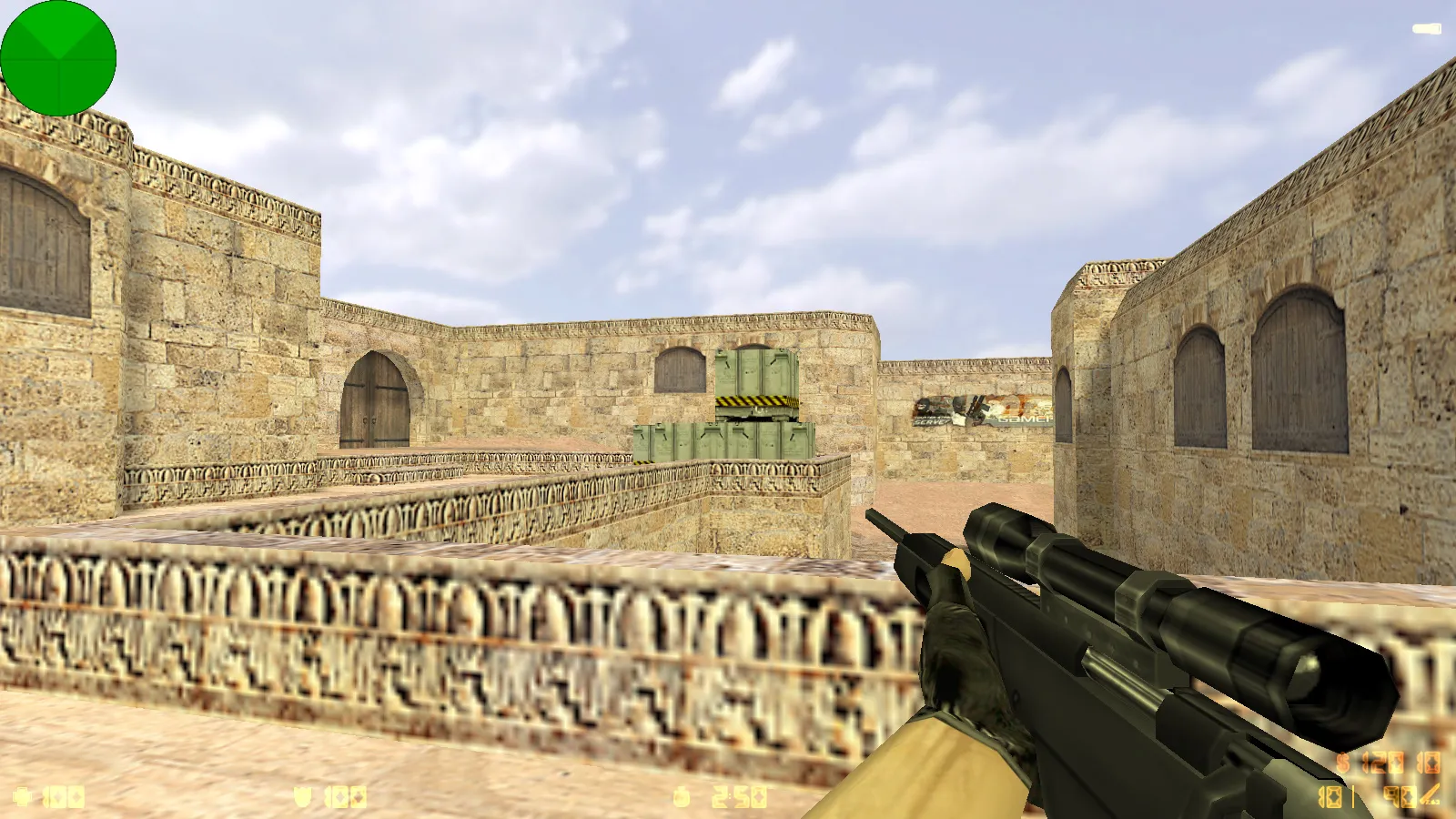 Скриншот  CS 1.6 от Spray Show: блогерские файлы, 6 новинок, скины, темное меню и оптимизированный конфиг