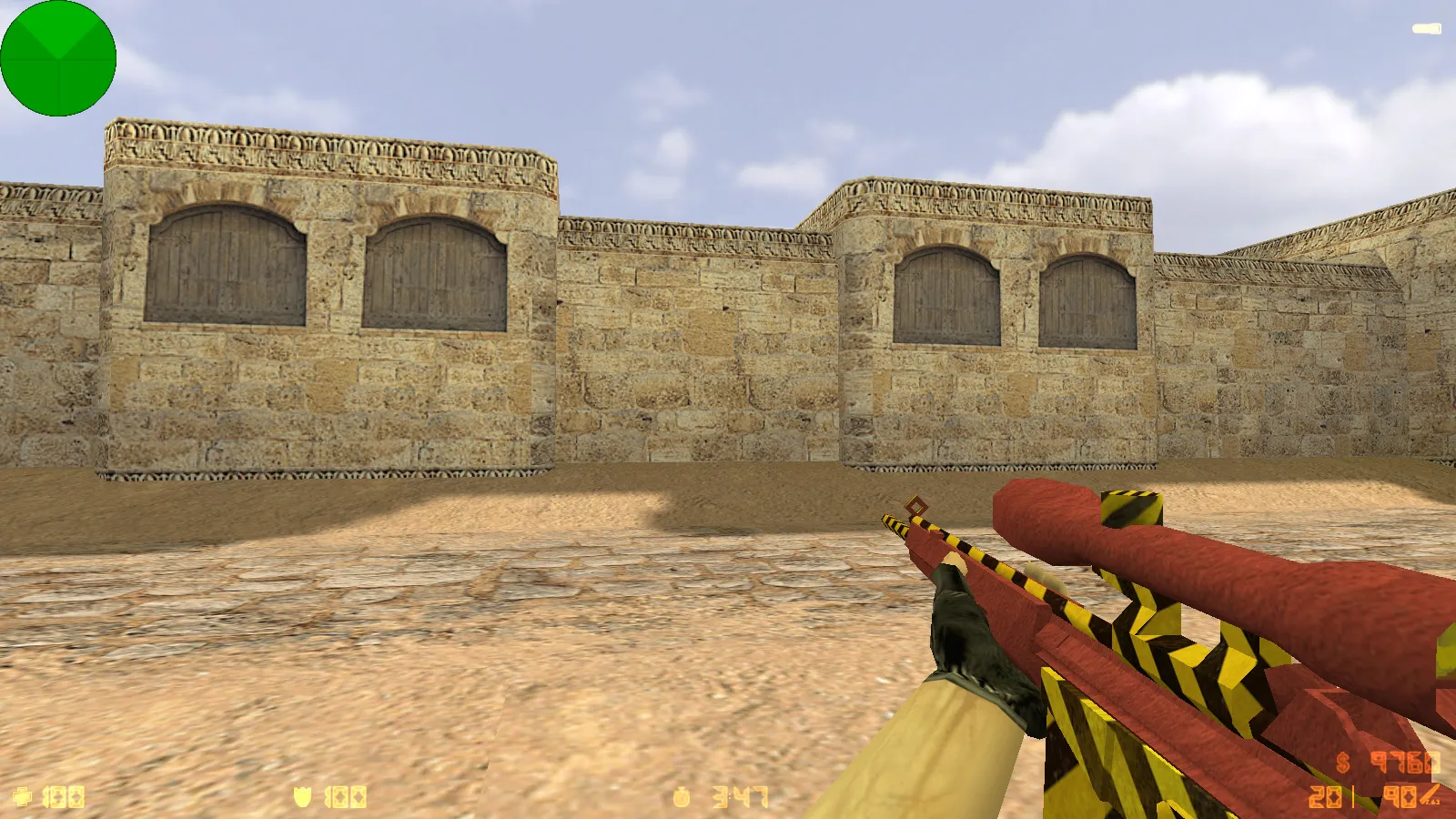 Скриншот  CS 1.6 от Spray Show: блогерские файлы, 6 новинок, скины, темное меню и оптимизированный конфиг