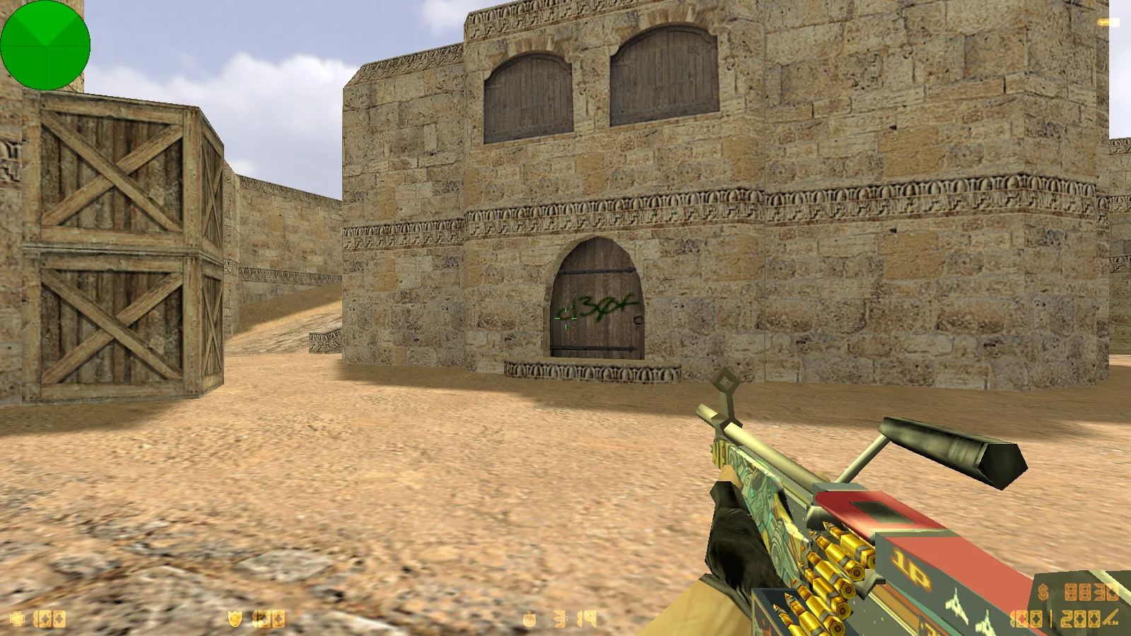 Скриншот  CS 1.6 от Spray Show: блогерские файлы, 6 новинок, скины, темное меню и оптимизированный конфиг