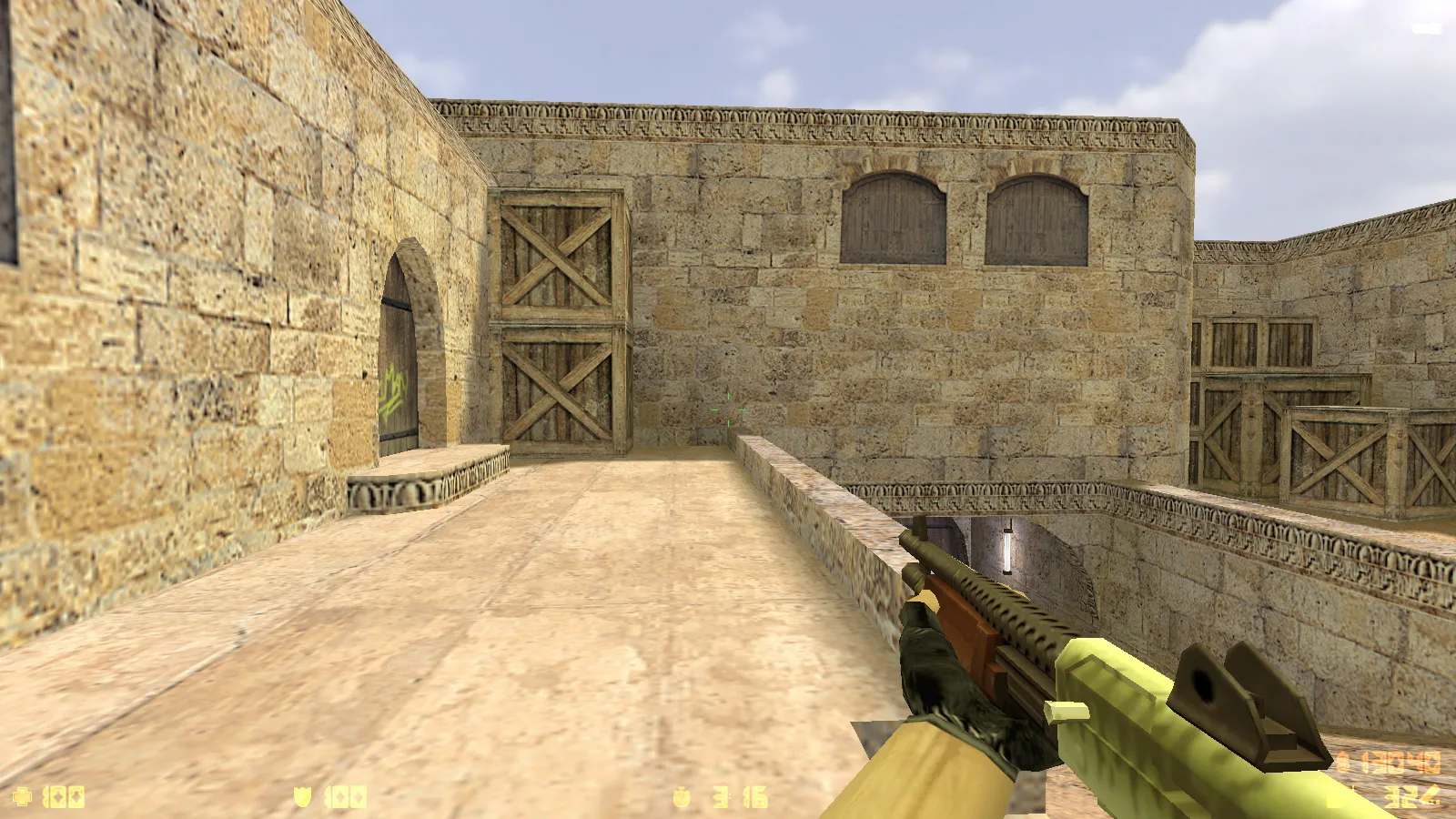 Скриншот  CS 1.6 от Spray Show: блогерские файлы, 6 новинок, скины, темное меню и оптимизированный конфиг