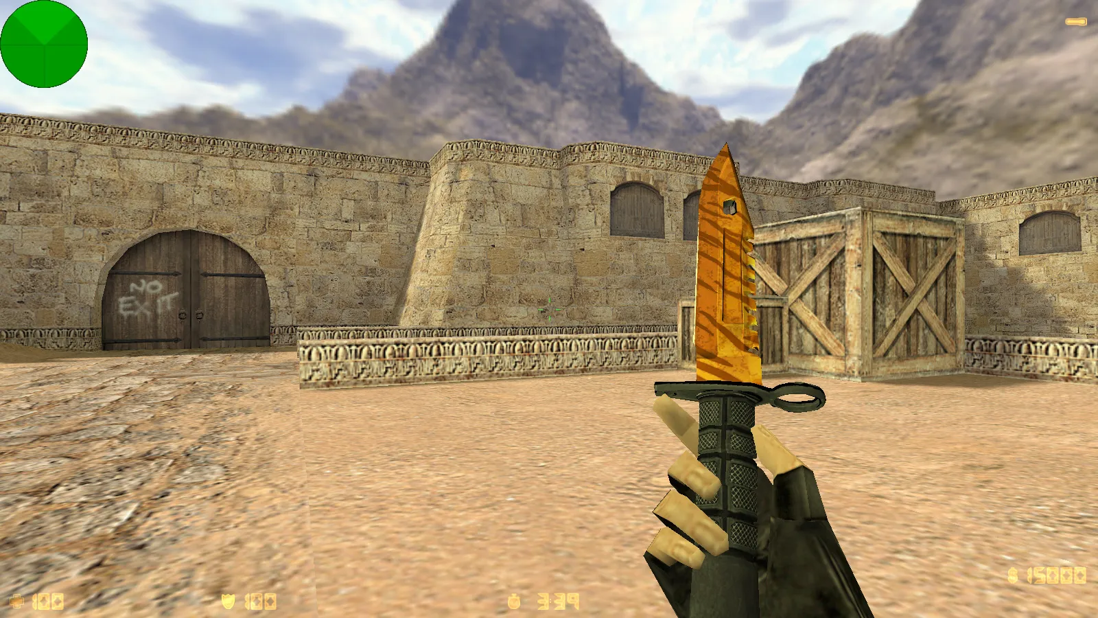 Скриншот CS 1.6 от Staff Show: блогерская сборка с 7 новшествами, 13 скинами, темным меню и оптимизированным конфигом