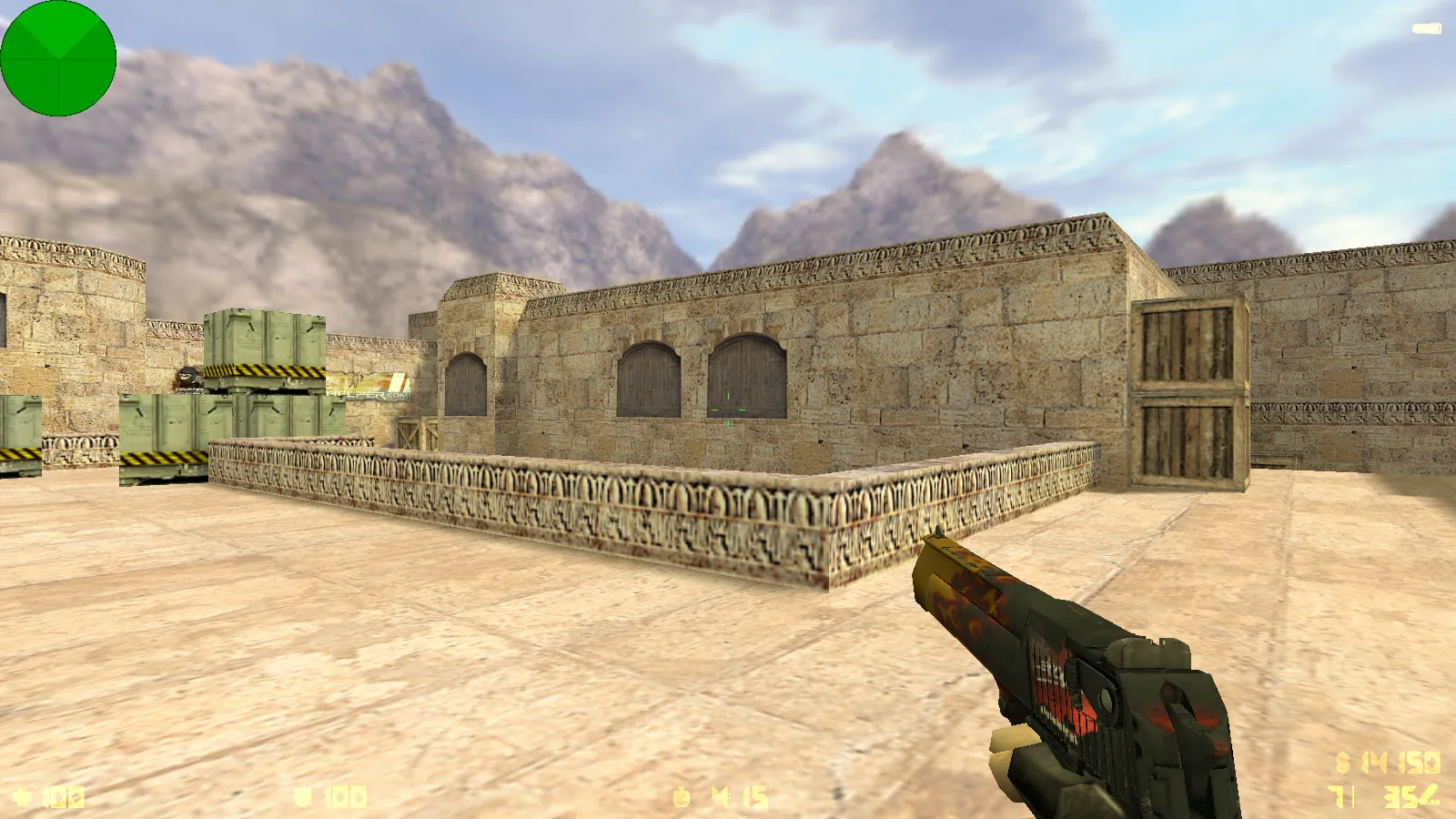 Скриншот  CS 1.6 от Staff Show: блогерская сборка с 7 новшествами, 13 скинами, темным меню и оптимизированным конфигом