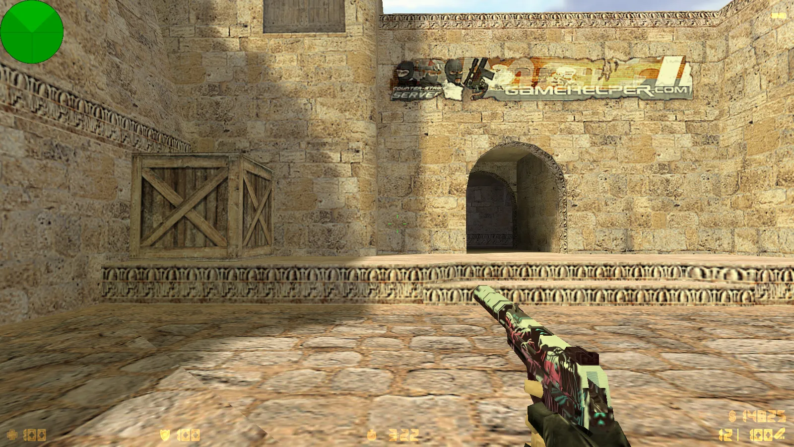 Скриншот  CS 1.6 от Staff Show: блогерская сборка с 7 новшествами, 13 скинами, темным меню и оптимизированным конфигом