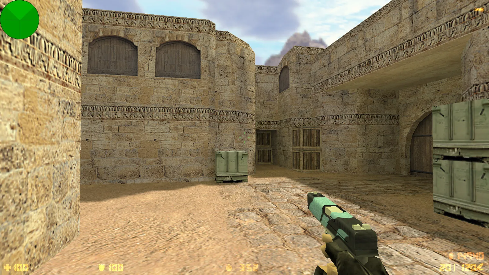 Скриншот  CS 1.6 от Staff Show: блогерская сборка с 7 новшествами, 13 скинами, темным меню и оптимизированным конфигом