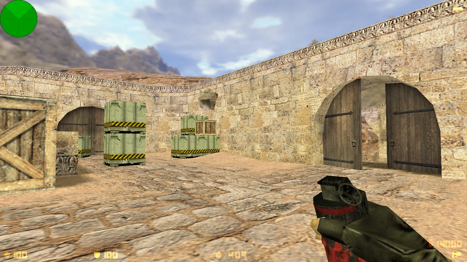 Скриншот  CS 1.6 от Staff Show: блогерская сборка с 7 новшествами, 13 скинами, темным меню и оптимизированным конфигом