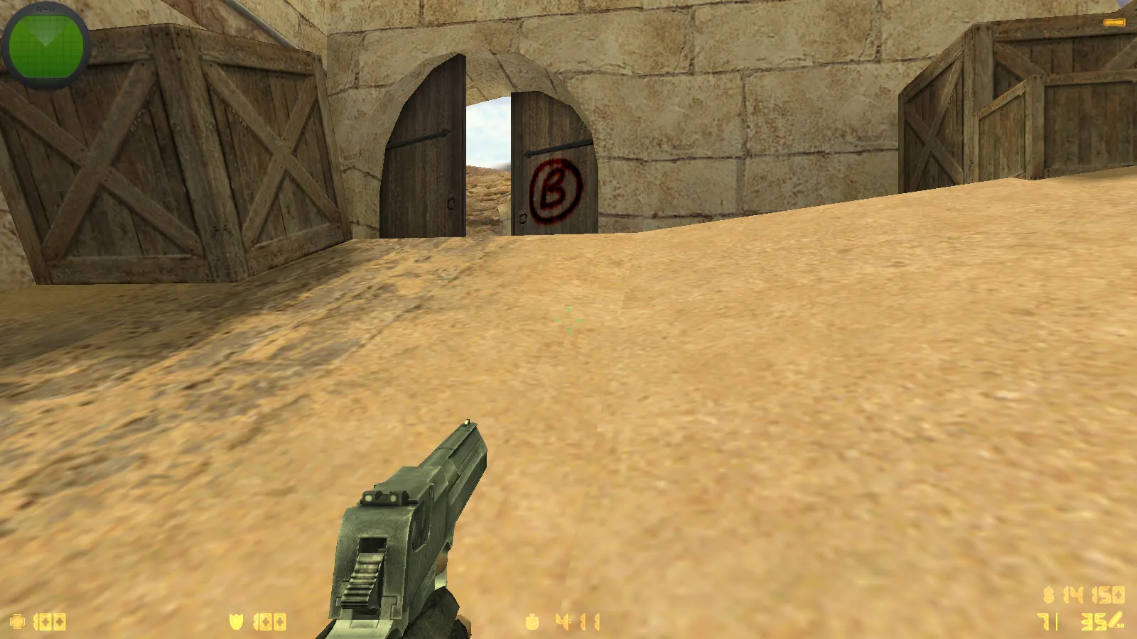 Скриншот  CS 1.6 Сталкер Тень Чернобыля: мод сборка с портированными моделями, черным меню, звуками и оптимизированным конфигом